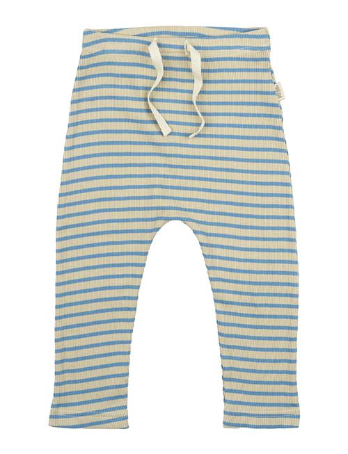 Pants Modal Striped Petit Piao Blue