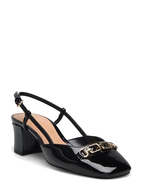 Heeled Shoes With Link Detail Mango Black