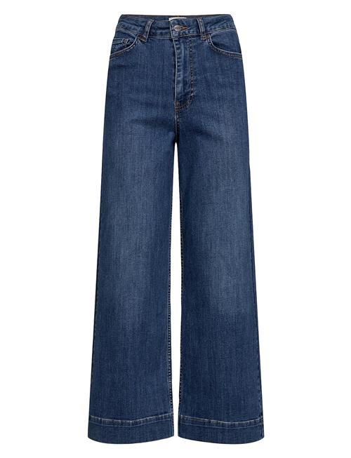 Nuparis Jeans Cropped Med Blue Nümph Blue