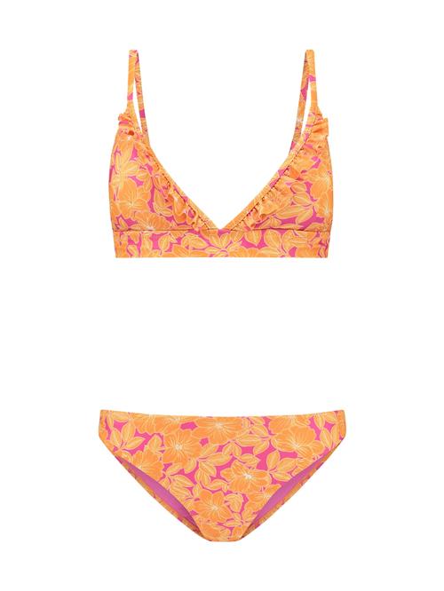 Se Shiwi Bikini 'Beau'  orange / pink / hvid ved About You