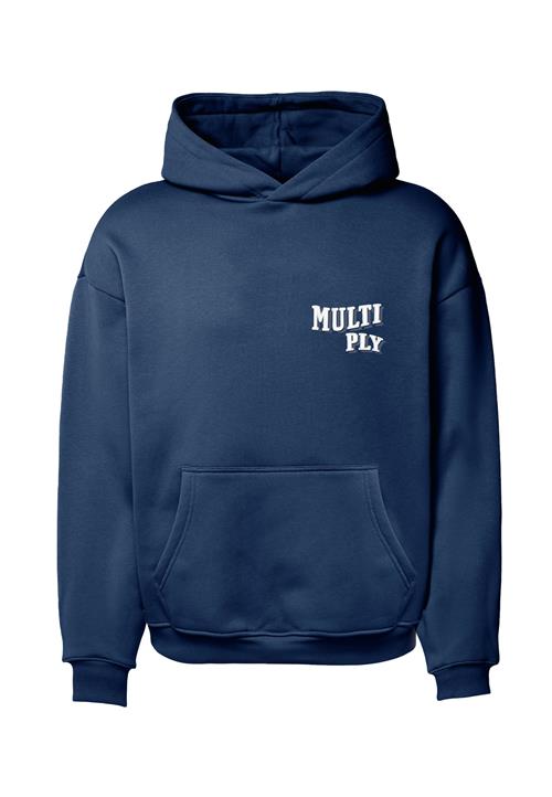 Multiply Apparel Sweatshirt 'Pennant'  navy / hvid