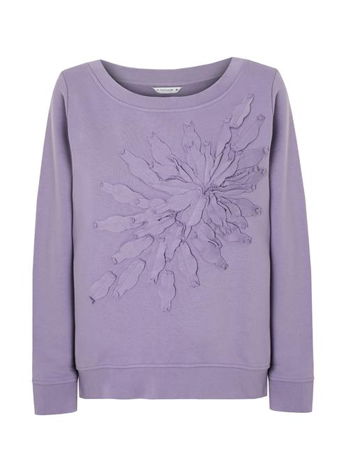 TATUUM Sweatshirt 'Latikaria'  lilla