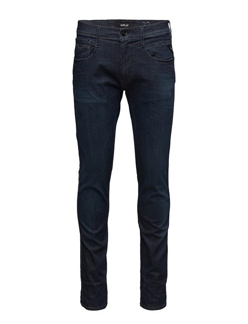 Anbass Trousers Slim Hyperflex Replay Blue