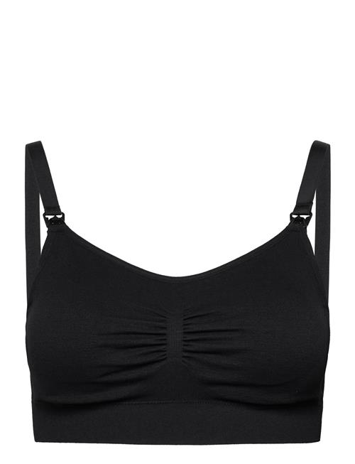 Bra Seamless Nursing Bra Full Lindex Black