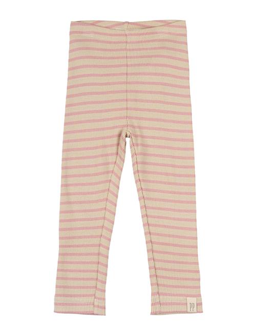 Legging Modal Striped Petit Piao Beige