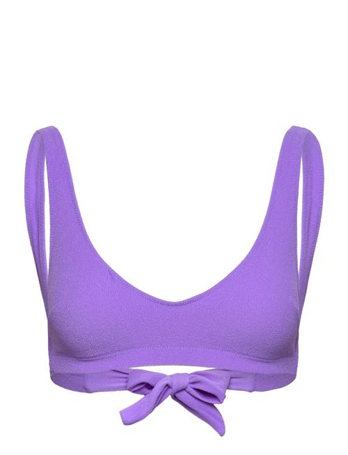 Scoop Bikini Top Understatement Underwear Purple