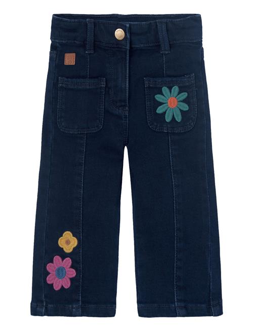 Denim Trousers Knit For Baby -Bci Boboli Blue