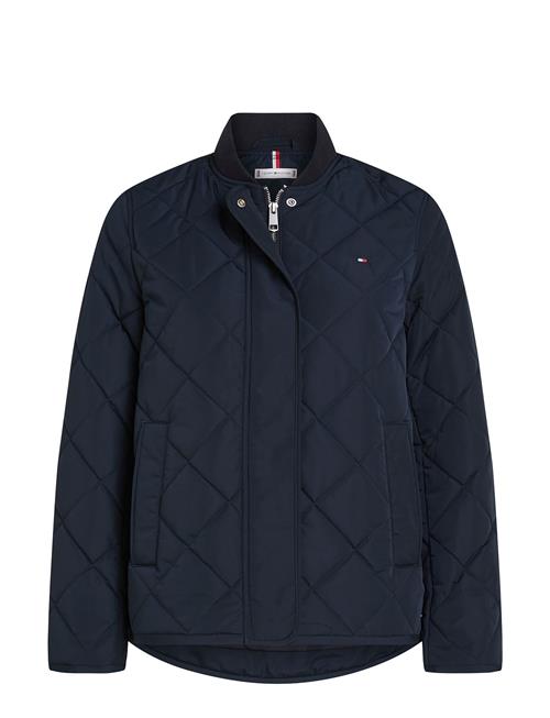 Lw Quilted Bomber Jacket Tommy Hilfiger Navy