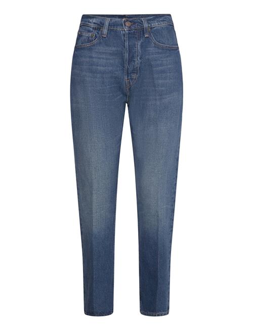 High-Rise Relaxed Straight Crop Jean Polo Ralph Lauren Blue