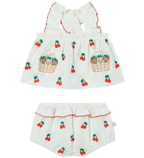 Stella McCartney Kids Top - Ivory/Colourful