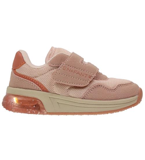 En Fant Sneakers - Velcro w. Light - Sepia Rose