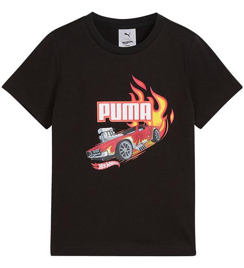 Puma x Hot Wheels T-shirt - Sort