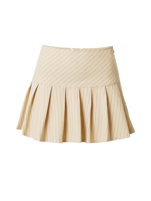 Monki Nederdel  beige / sort