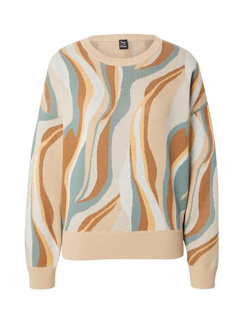 Iriedaily Pullover 'Tilda'  beige / karamel / mint / offwhite