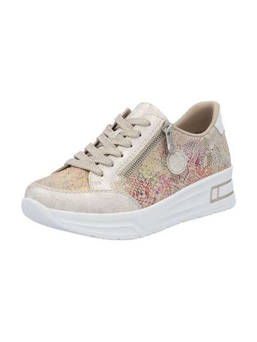 Rieker Sneaker low  beige / pink / hvid / offwhite