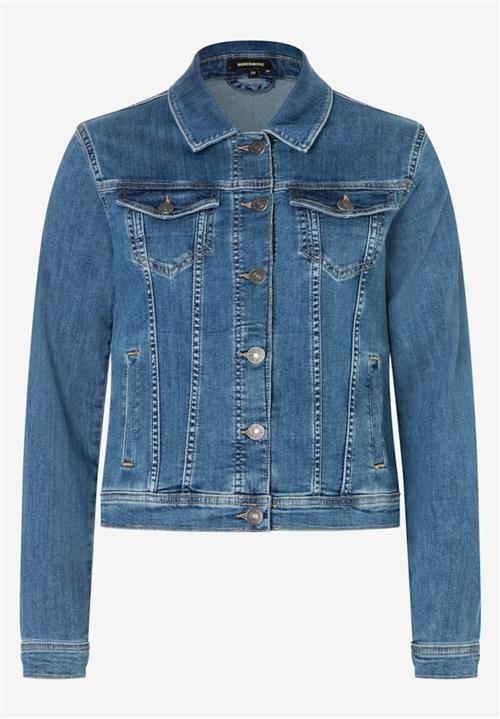 MORE & MORE Overgangsjakke  blue denim