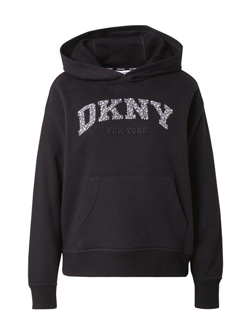 DKNY Sweatshirt  sort / sølv