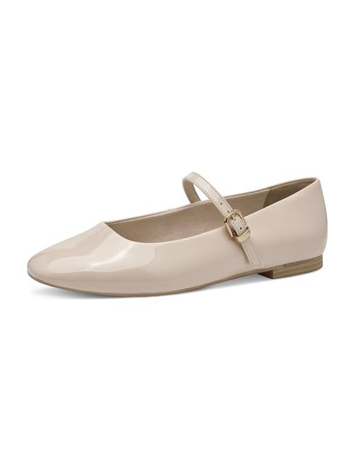 Tamaris Ballerinasko med rem  beige