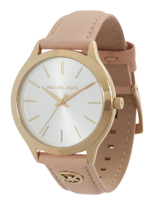 MICHAEL Michael Kors Analogt ur 'SLIM RUNWAY'  nude / guld