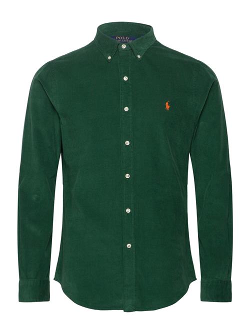 Slim Fit Corduroy Shirt Polo Ralph Lauren Green