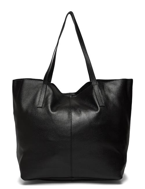 Leather Shopper Rosemunde Black