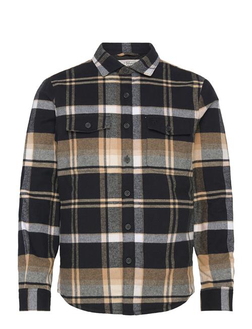 Plaid Flannel Shirt Original Penguin Black