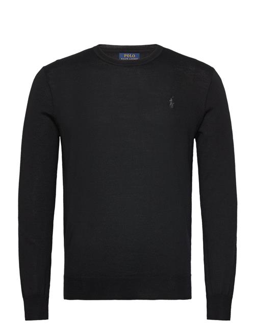 2/30 Merino Wl Rws-Lsl-Plo Polo Ralph Lauren Black