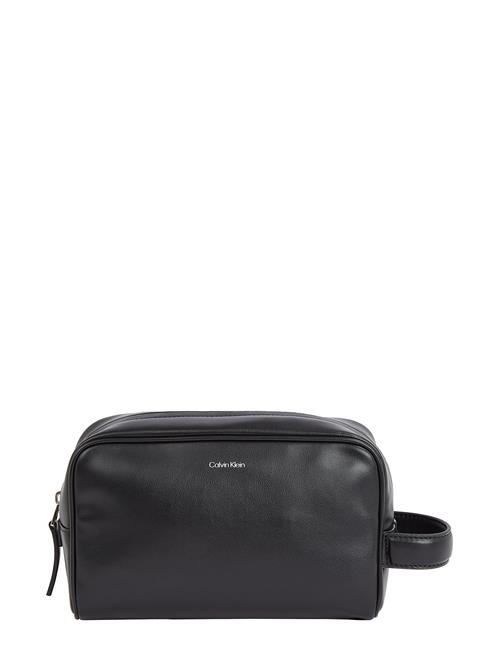 Ck Sleek Washbag Calvin Klein Black