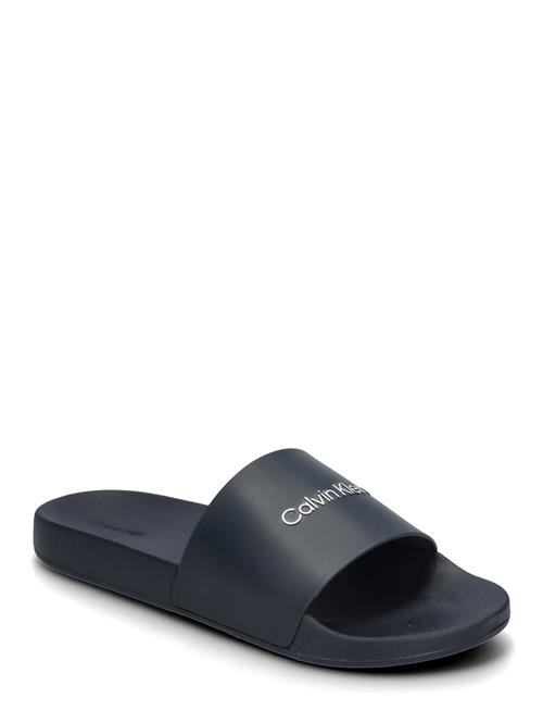 Pool Slide Rubber Calvin Klein Navy