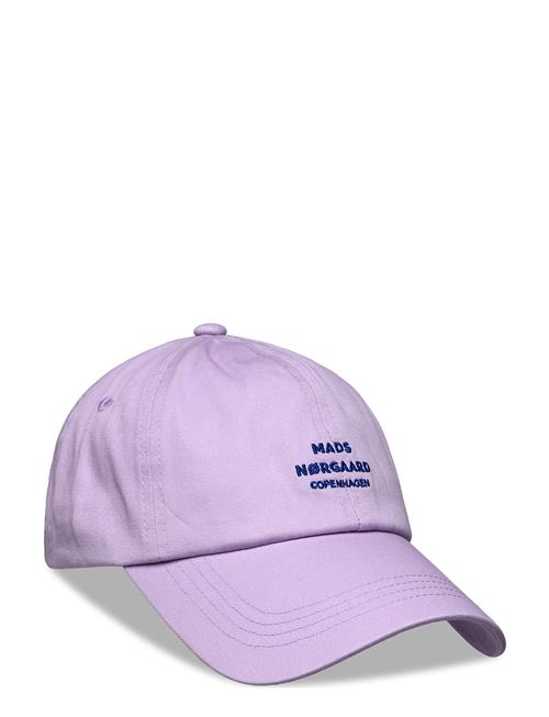 Soft Twill Cash Cap Mads Nørgaard Purple