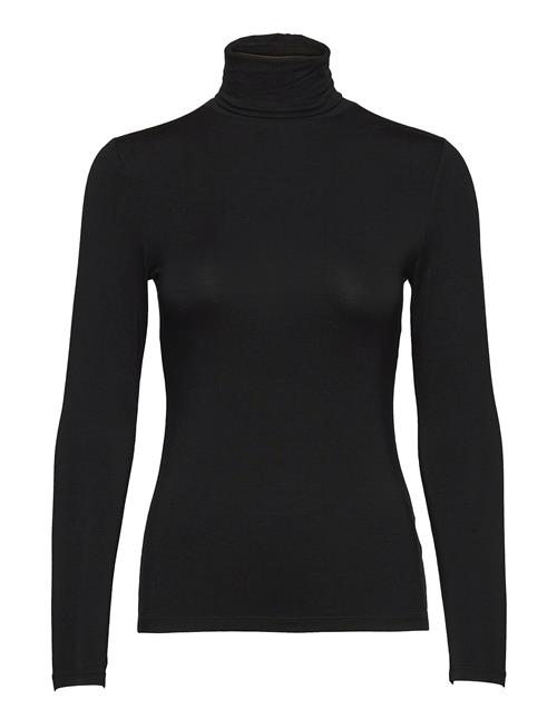 Stretch Jersey Turtleneck Lauren Ralph Lauren Black