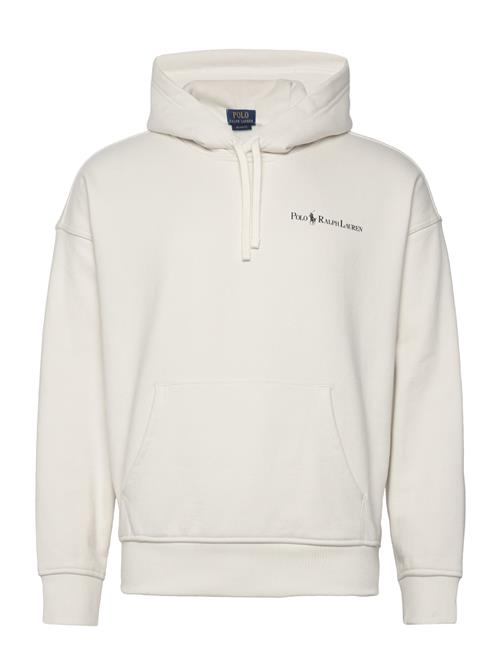 Relaxed Fit Logo Fleece Hoodie Polo Ralph Lauren Cream