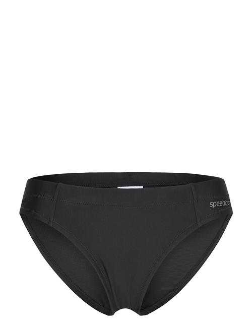 Solid Classic Bikini Bottom Speedo Black