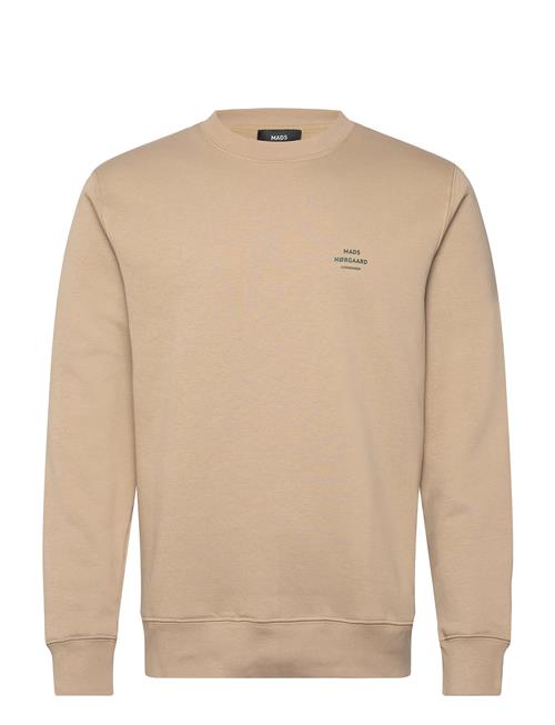 Standard Crew Logo Sweat Mads Nørgaard Beige