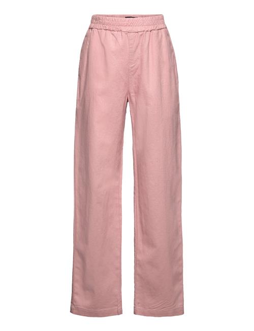 Nlfhill Linen Reg Pant LMTD Pink