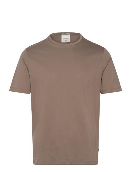Mercerized Cotton Tee S/Smercerized Cotton Tee S/S Lindbergh Black Brown