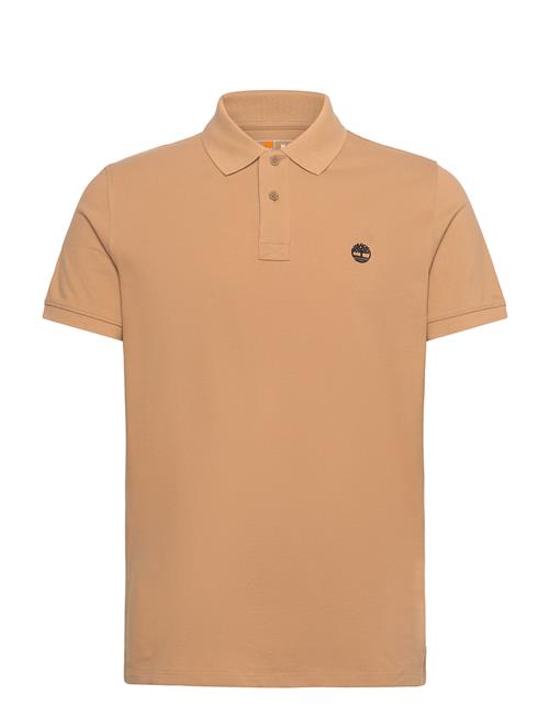 Pique Short Sleeve Polo Timberland Beige