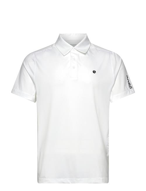 Ace Mesh Panel Polo Shirt Björn Borg White