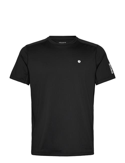 Ace Mesh Panel T-Shirt Björn Borg Black