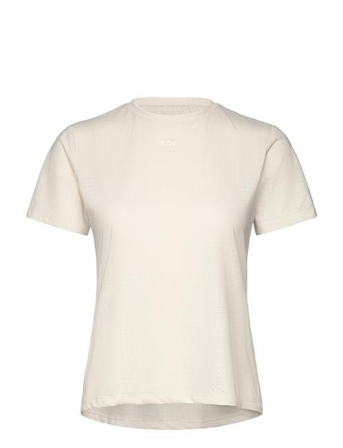 Borg Performance Perforated T-Shirt Björn Borg Beige