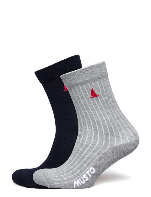 Ess 2 Pack Sock Musto Grey