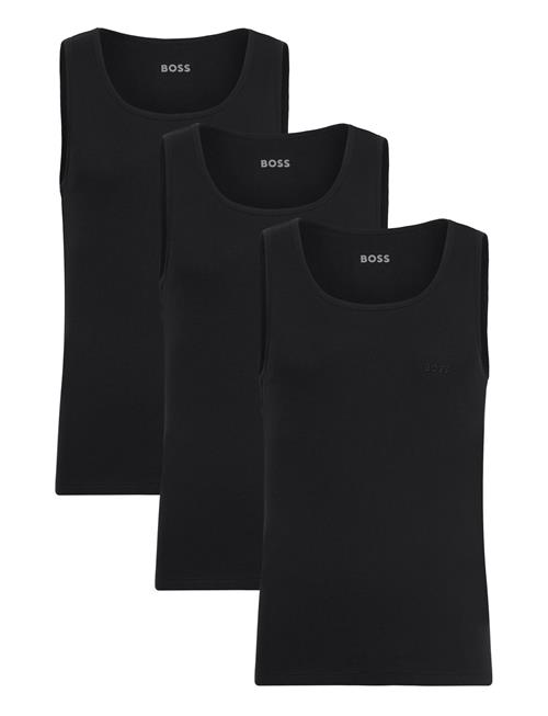 Tanktop3P Ribclassic BOSS Black