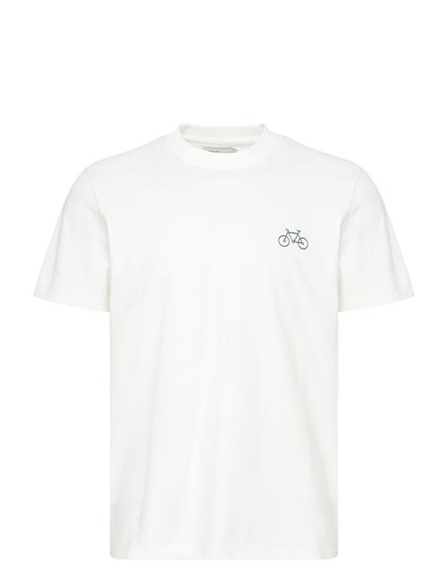 Cfetienne 0195 Tee W/ Bicycle Embri Casual Friday White