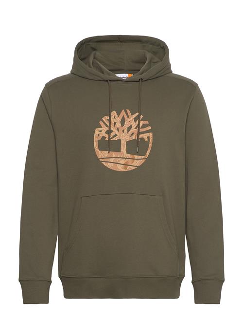 Front Camo Tree Logo Hoodie Timberland Green