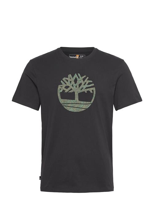 Camo Tree Logo Short Sleeve Tee Timberland Black