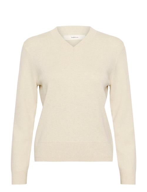 Wallisiw V-Neck Pullover InWear Cream