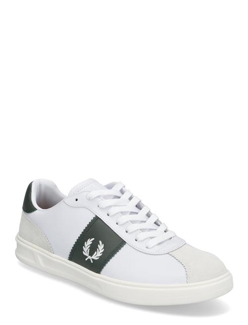 B4 Leather / Suede Fred Perry White