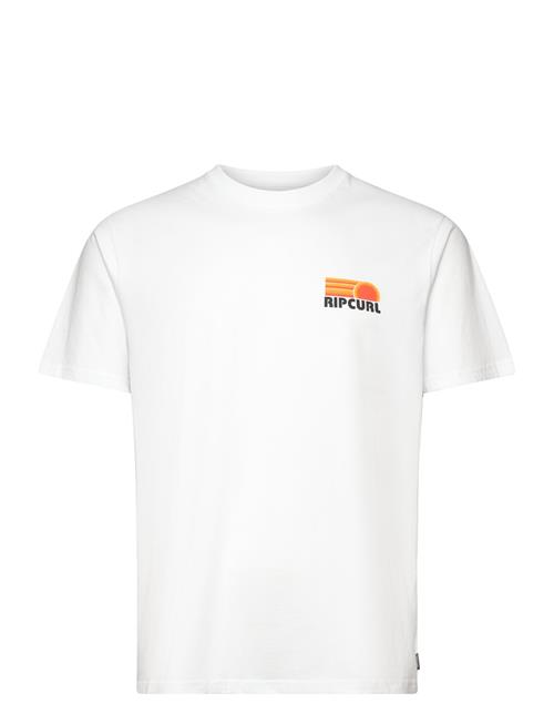 Surf Revival Stacked Tee Rip Curl White