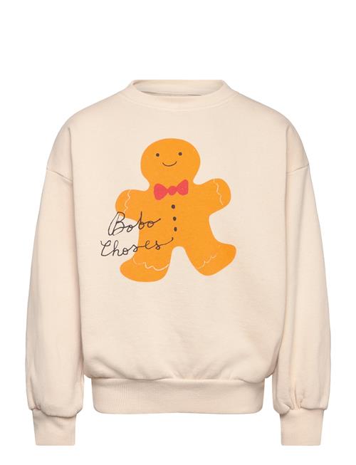 Gingerbread Sweatshirt Bobo Choses Cream