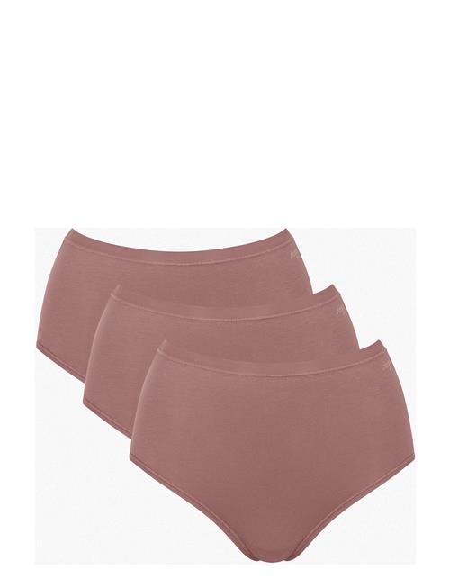 Sloggi Go Daily Cotton Highwaist 3P Sloggi Brown